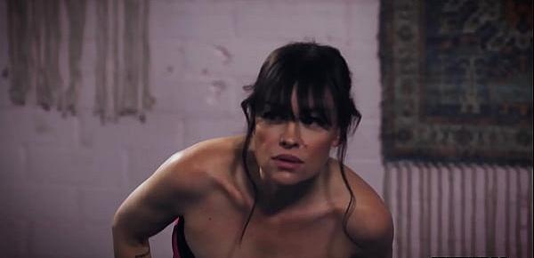 MILF Sovereign Syre used by a dirty big cock guy after he fucked her mouth
